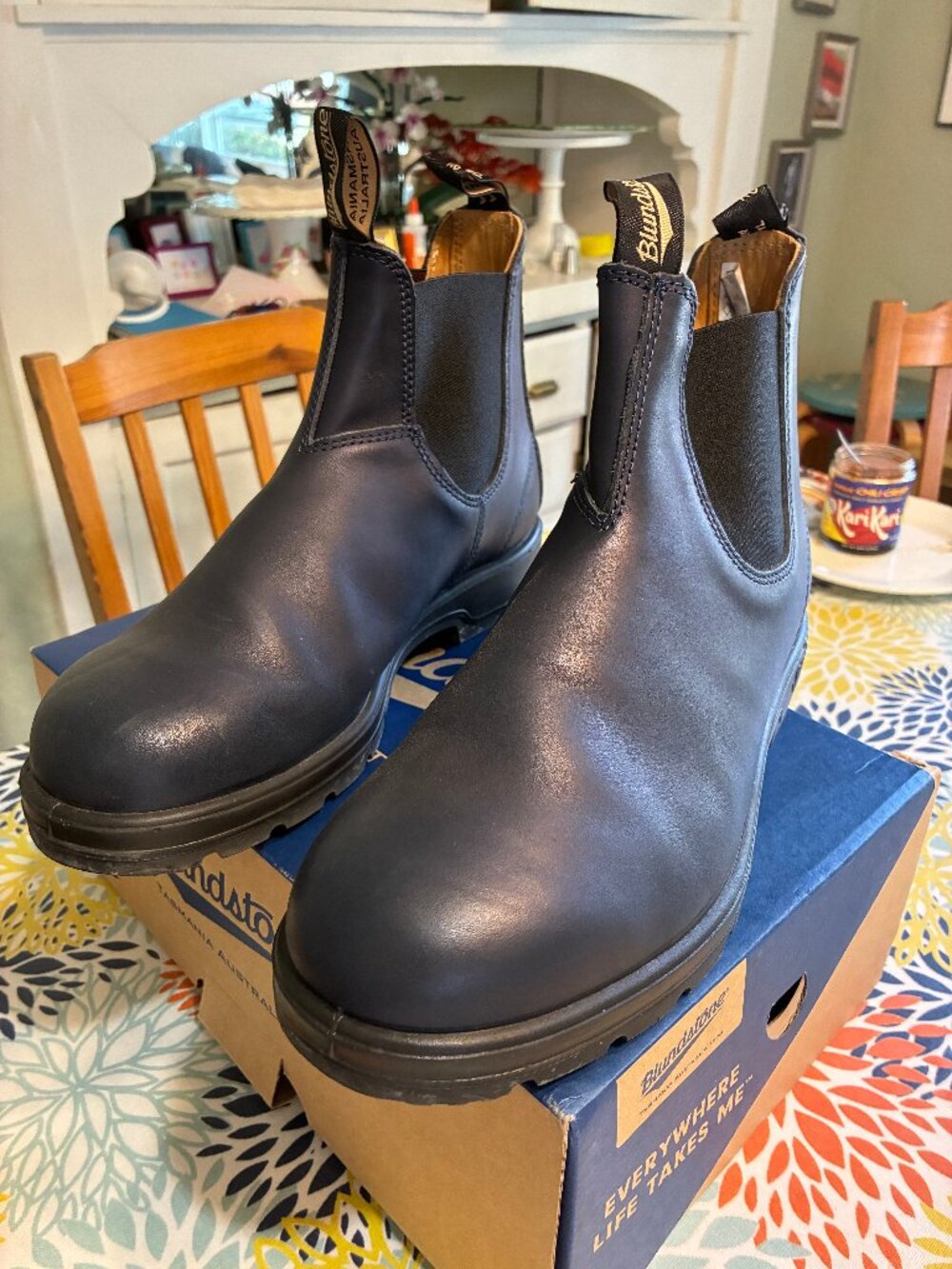 Blundstone Elastic Side Boot Lined (AUS/UK Size 9.5, US Size 10.5)